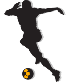 Silueta de jugador de fútbol